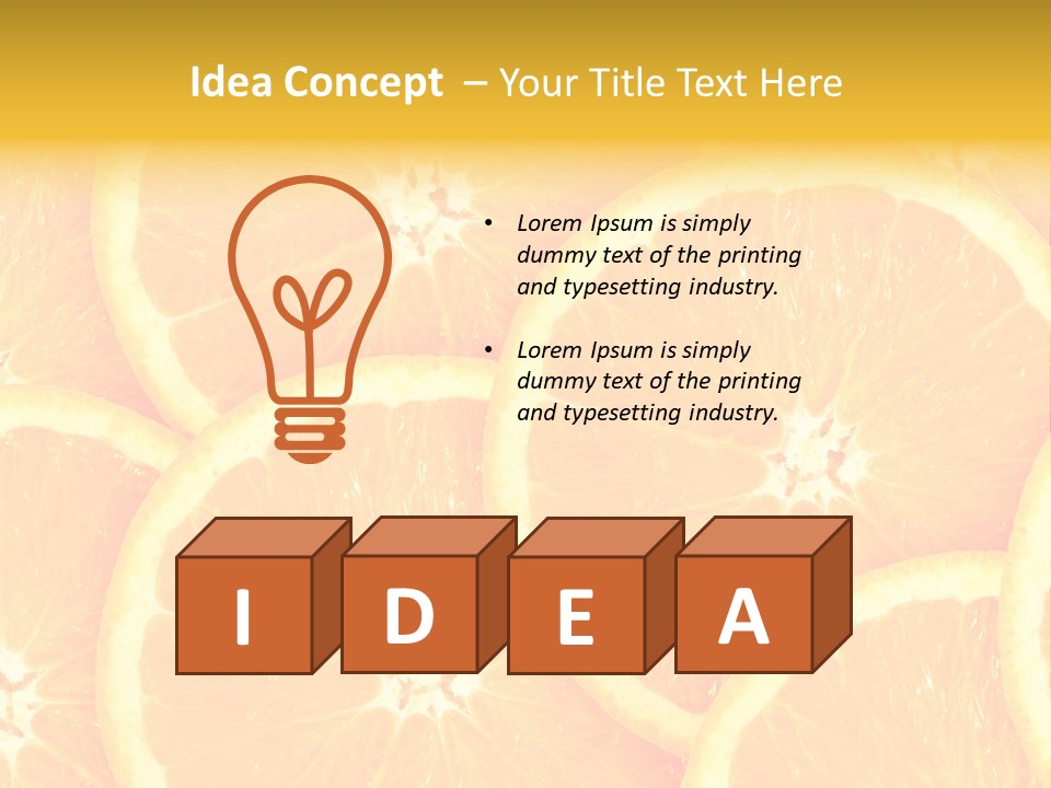 Spice Close Up Coriander PowerPoint Template