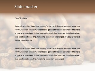 Spice Close Up Coriander PowerPoint Template