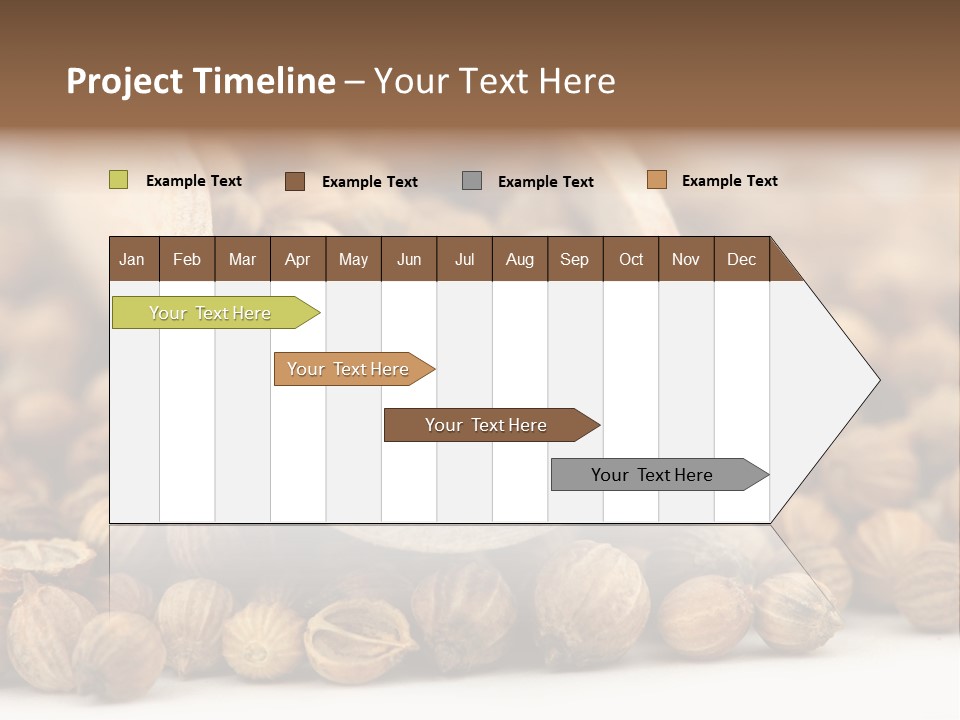 Spice Close Up Coriander PowerPoint Template