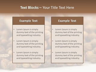 Spice Close Up Coriander PowerPoint Template