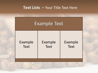 Spice Close Up Coriander PowerPoint Template