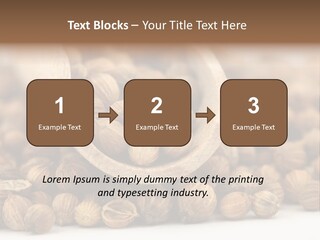 Spice Close Up Coriander PowerPoint Template