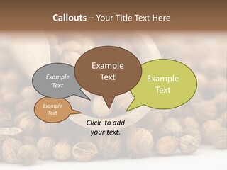 Spice Close Up Coriander PowerPoint Template