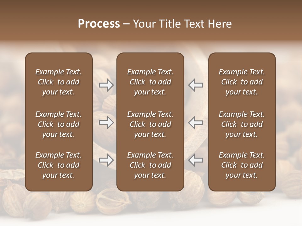 Spice Close Up Coriander PowerPoint Template