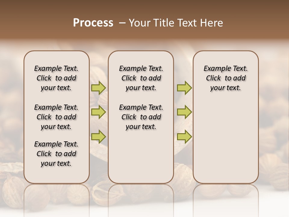Spice Close Up Coriander PowerPoint Template