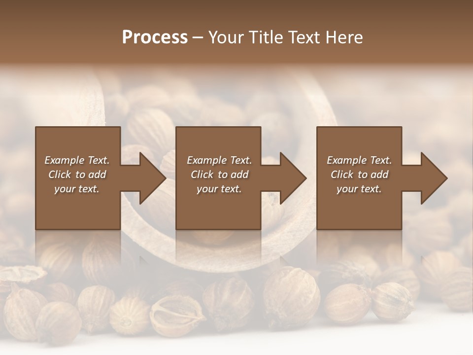 Spice Close Up Coriander PowerPoint Template