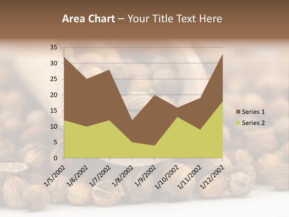 Spice Close Up Coriander PowerPoint Template