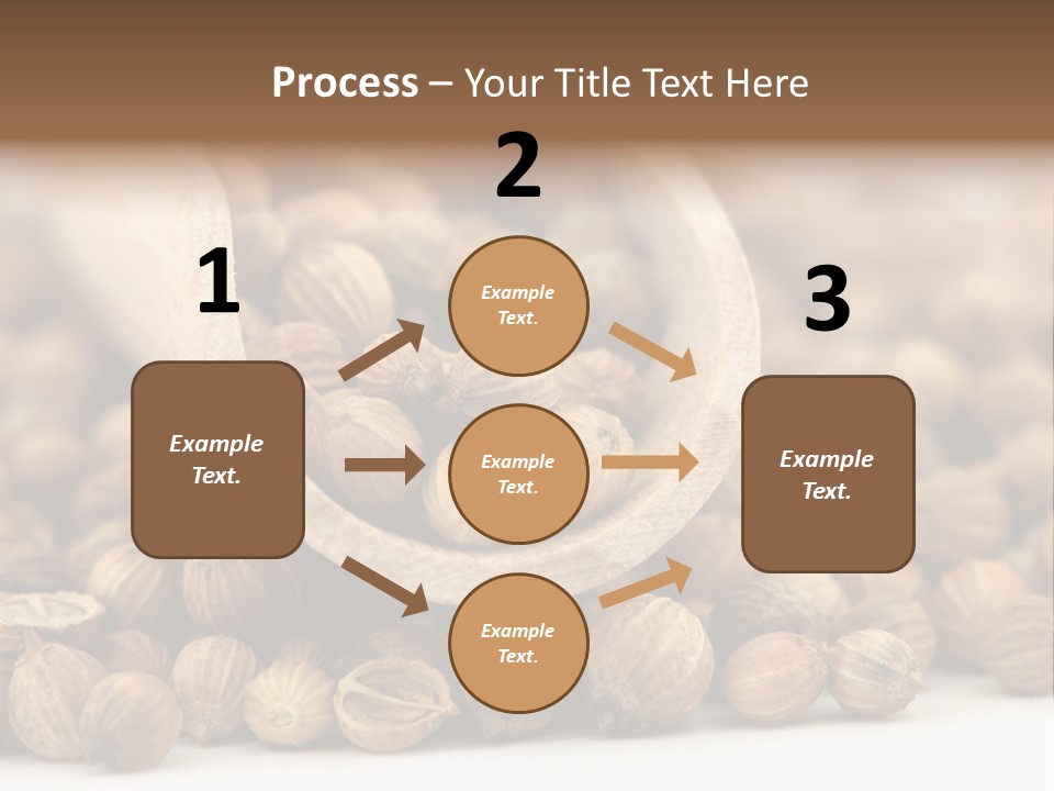 Spice Close Up Coriander PowerPoint Template