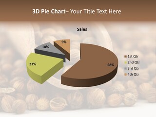 Spice Close Up Coriander PowerPoint Template