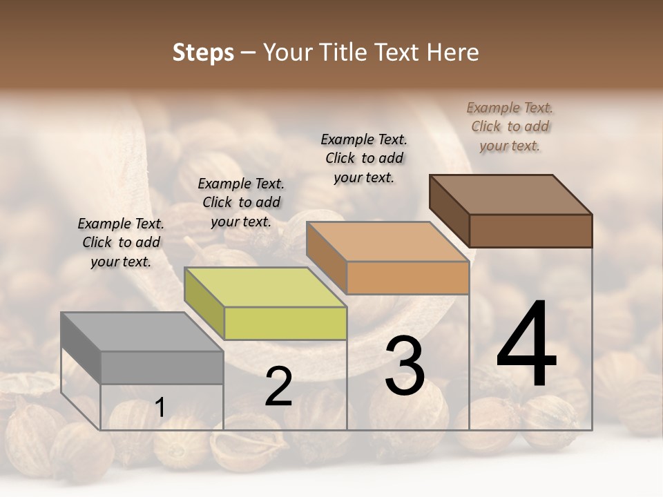 Spice Close Up Coriander PowerPoint Template