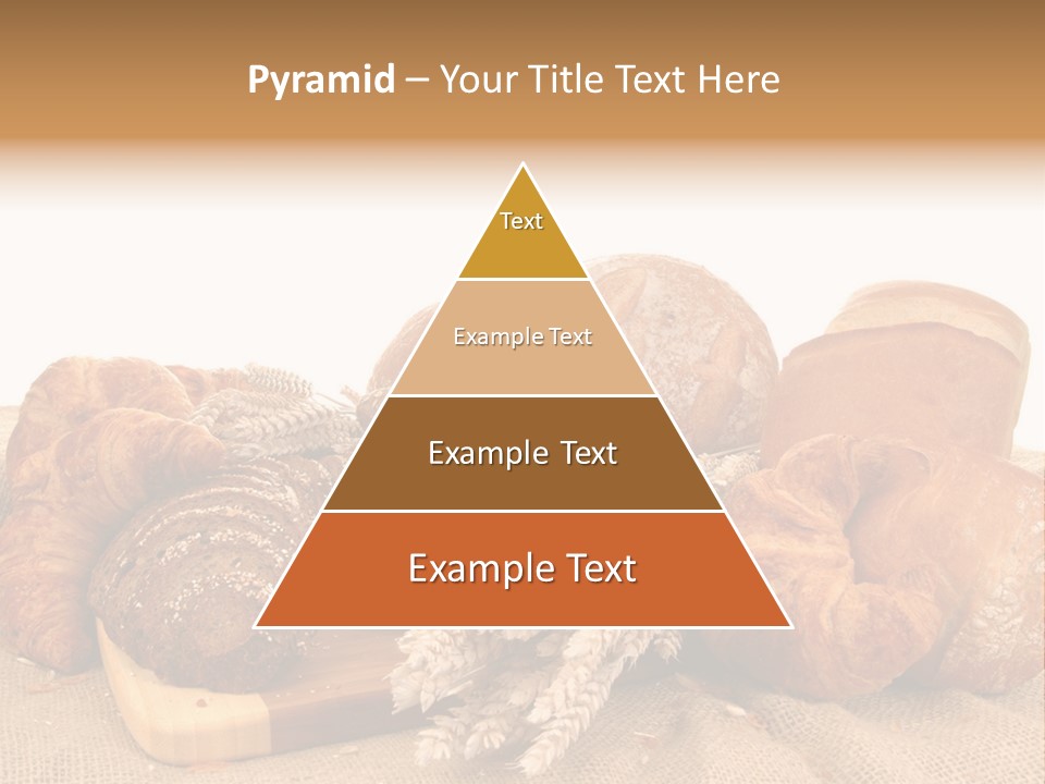 A Bunch Of Bread Powerpoint Template Is Shown PowerPoint Template