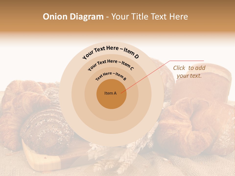A Bunch Of Bread Powerpoint Template Is Shown PowerPoint Template