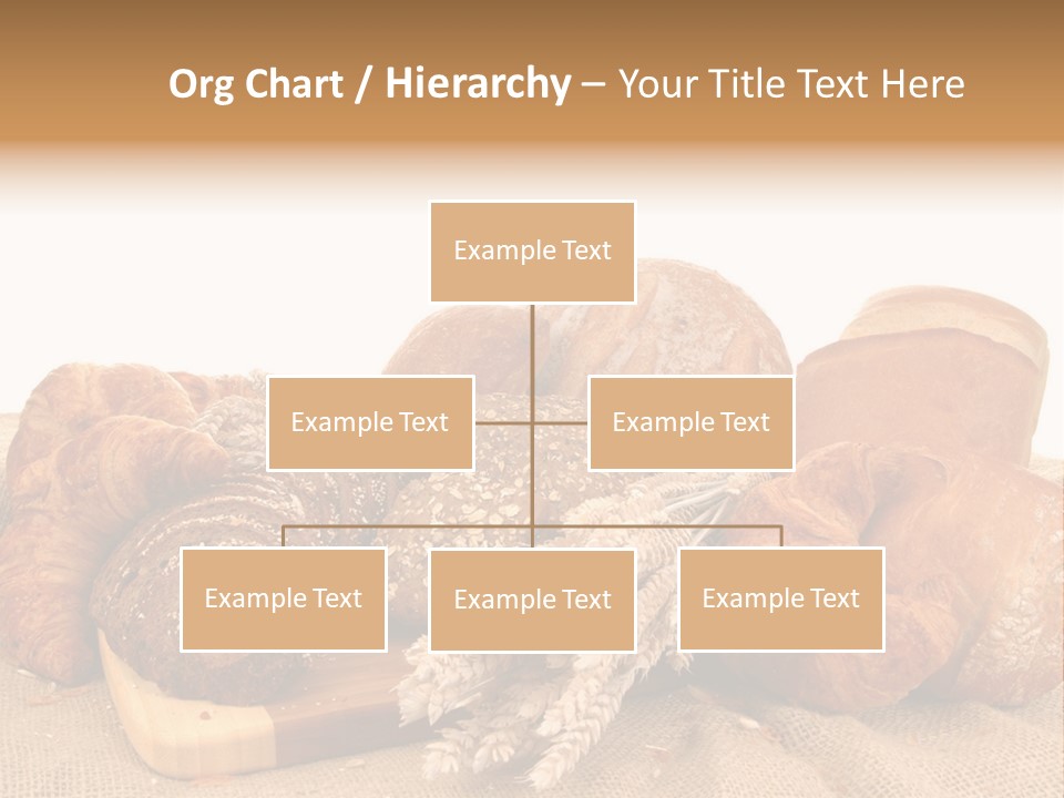 A Bunch Of Bread Powerpoint Template Is Shown PowerPoint Template