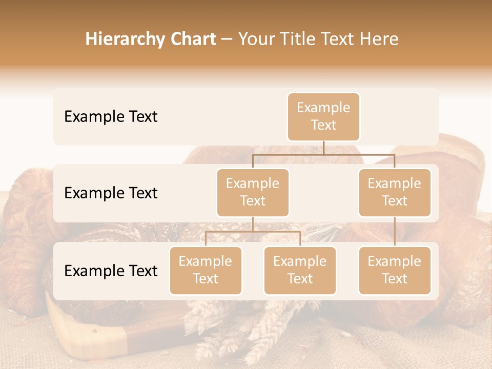 A Bunch Of Bread Powerpoint Template Is Shown PowerPoint Template
