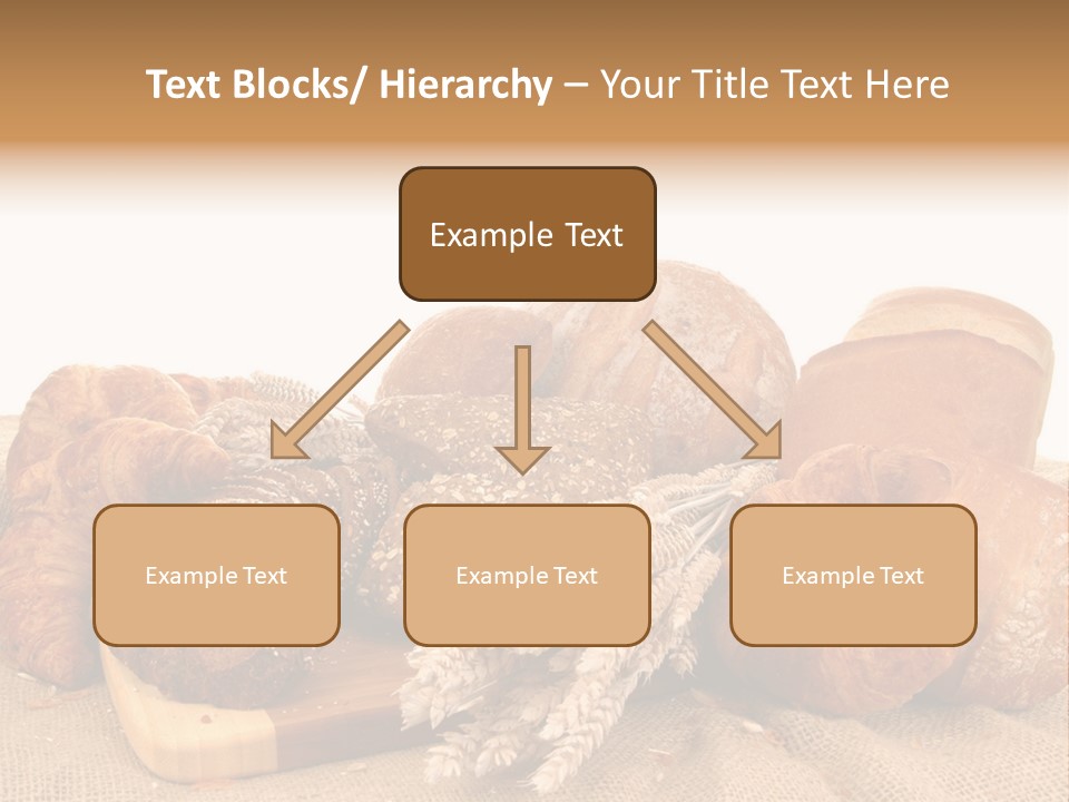 A Bunch Of Bread Powerpoint Template Is Shown PowerPoint Template