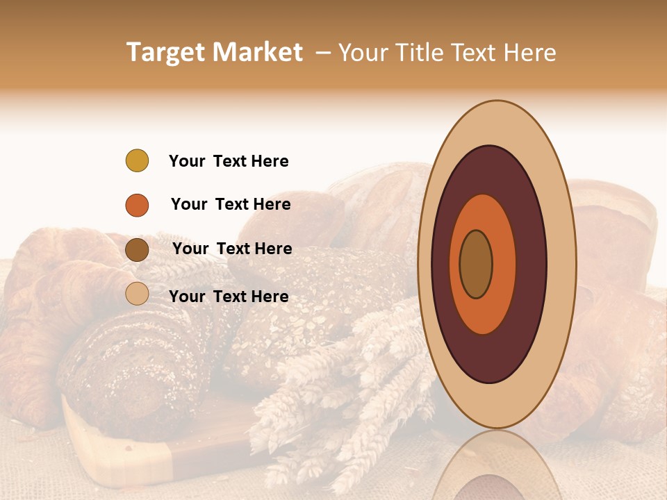 A Bunch Of Bread Powerpoint Template Is Shown PowerPoint Template
