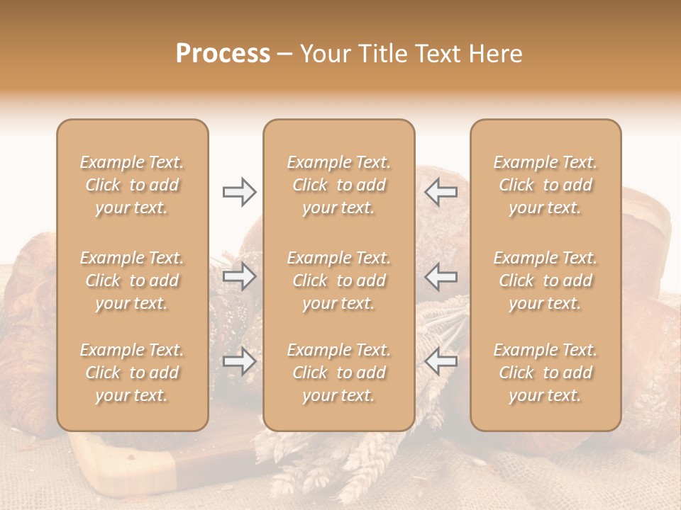 A Bunch Of Bread Powerpoint Template Is Shown PowerPoint Template