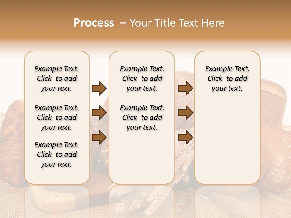 A Bunch Of Bread Powerpoint Template Is Shown PowerPoint Template