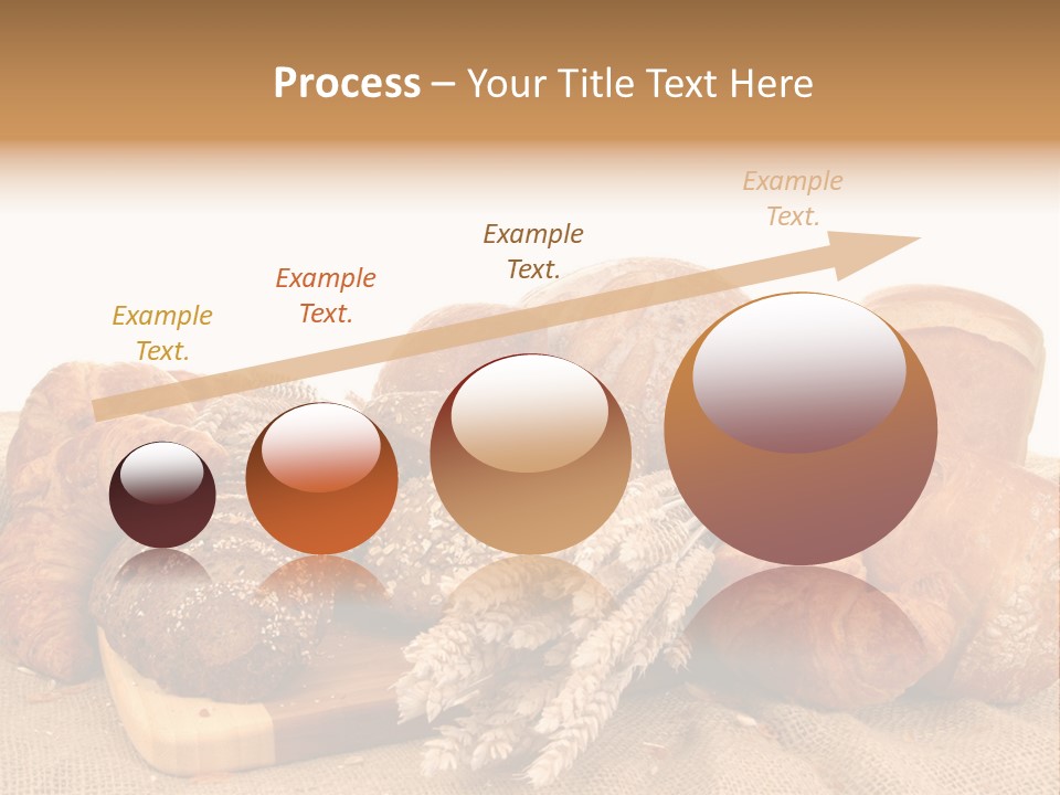 A Bunch Of Bread Powerpoint Template Is Shown PowerPoint Template