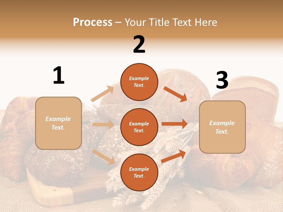A Bunch Of Bread Powerpoint Template Is Shown PowerPoint Template