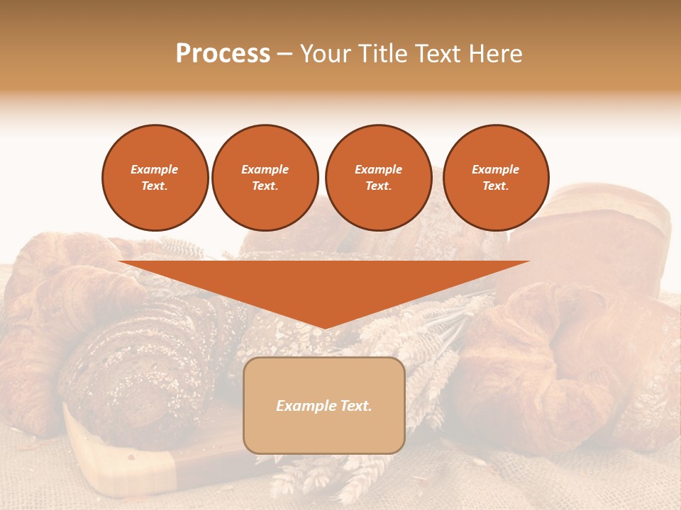 A Bunch Of Bread Powerpoint Template Is Shown PowerPoint Template