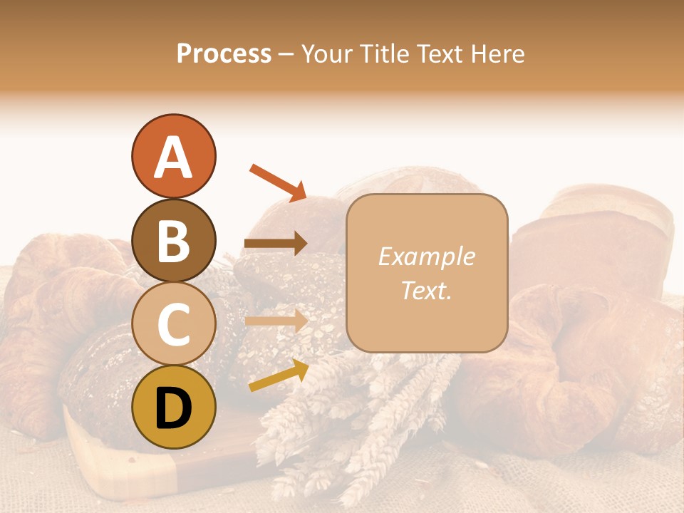 A Bunch Of Bread Powerpoint Template Is Shown PowerPoint Template
