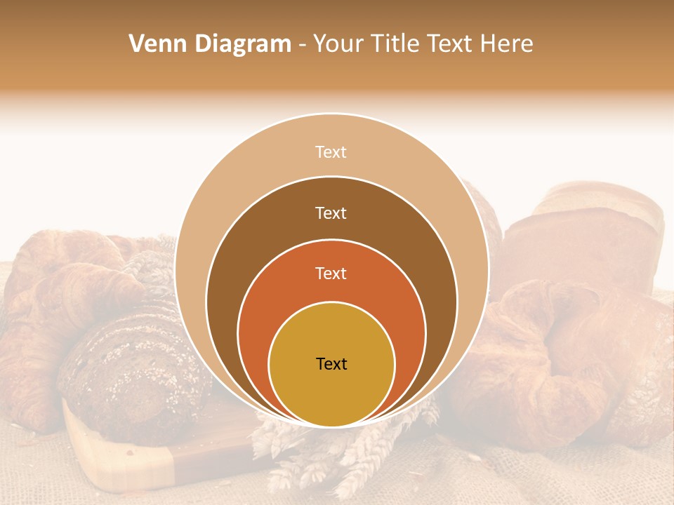A Bunch Of Bread Powerpoint Template Is Shown PowerPoint Template
