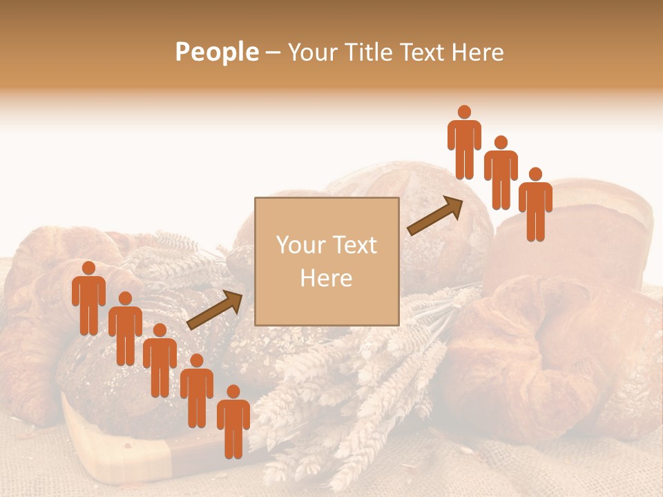 A Bunch Of Bread Powerpoint Template Is Shown PowerPoint Template
