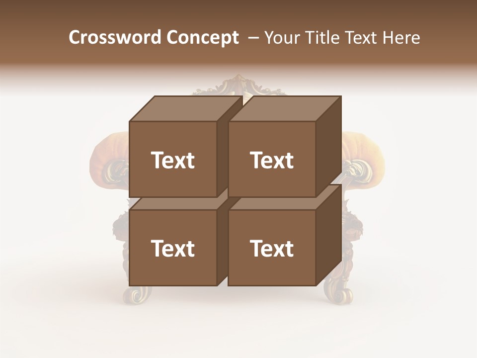 Fleecy Hen Hairy PowerPoint Template