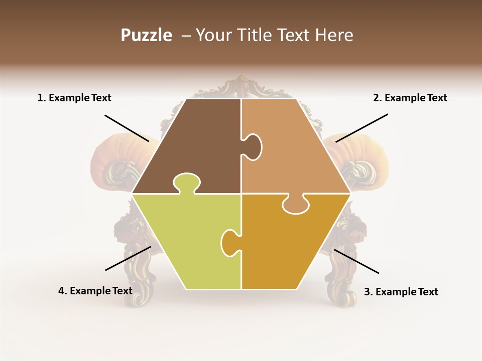 Fleecy Hen Hairy PowerPoint Template