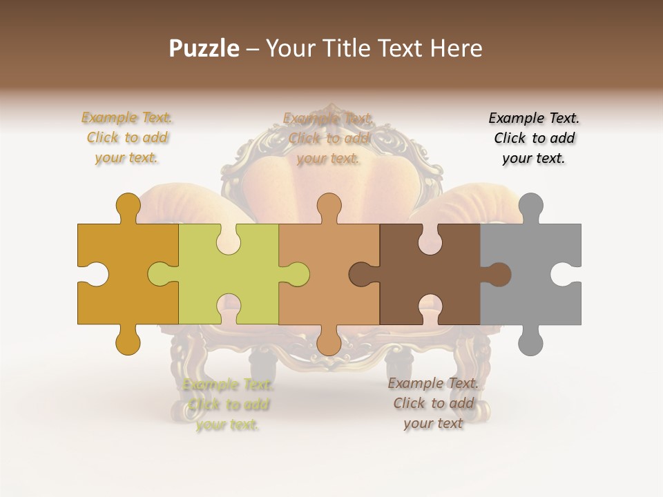 Fleecy Hen Hairy PowerPoint Template