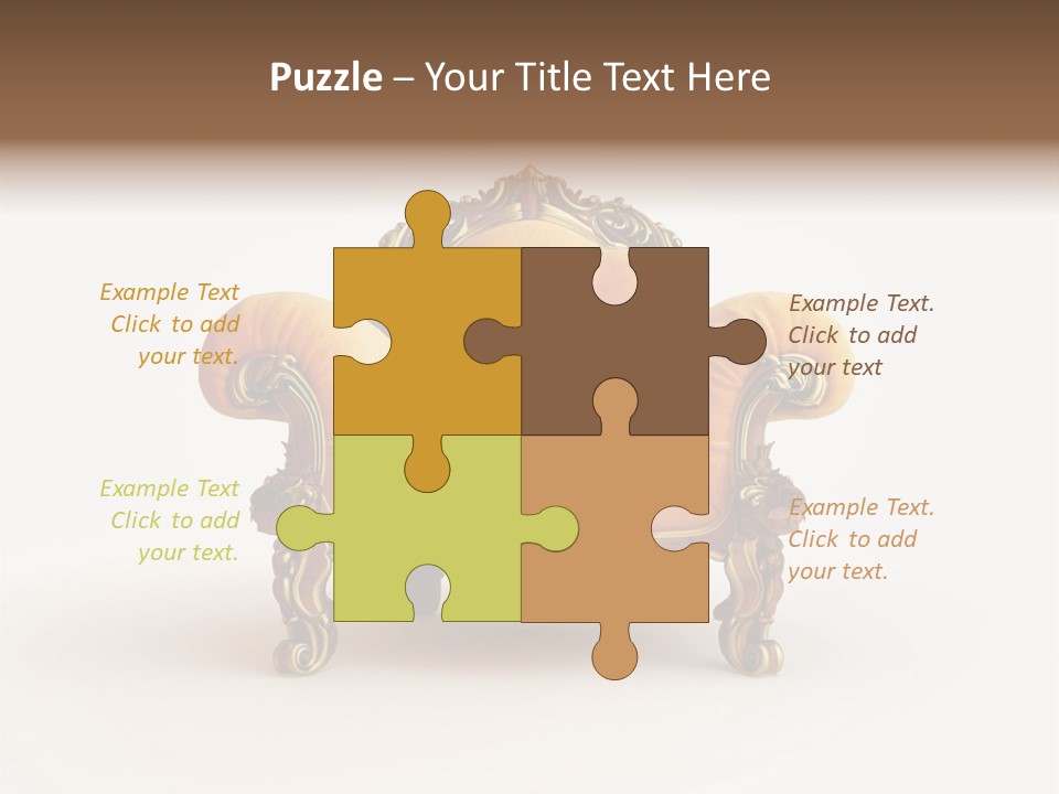 Fleecy Hen Hairy PowerPoint Template