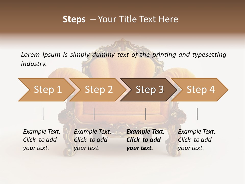 Fleecy Hen Hairy PowerPoint Template