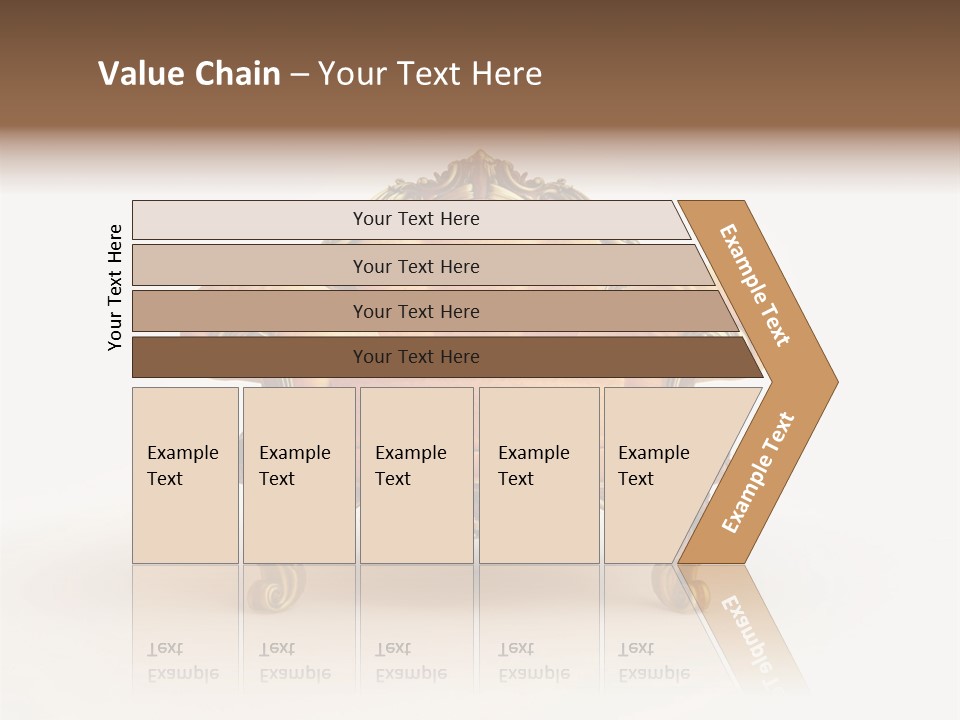 Fleecy Hen Hairy PowerPoint Template