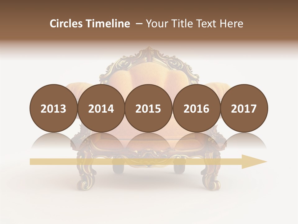 Fleecy Hen Hairy PowerPoint Template