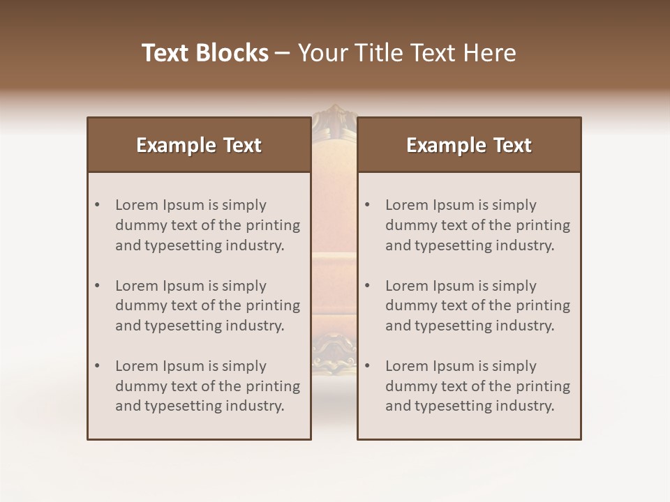 Fleecy Hen Hairy PowerPoint Template