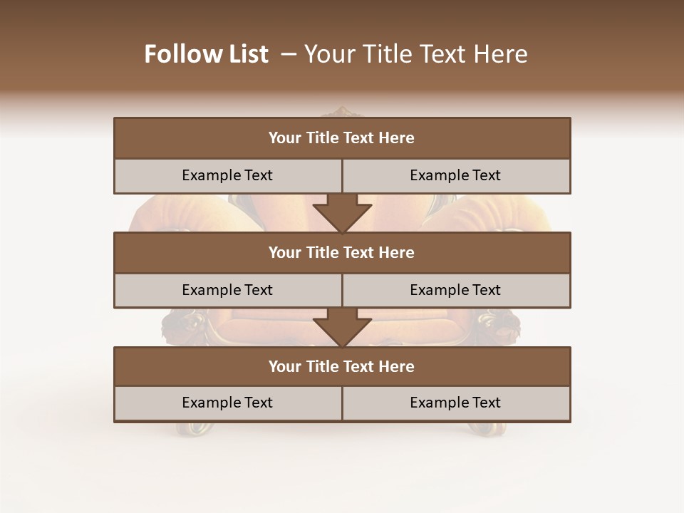 Fleecy Hen Hairy PowerPoint Template