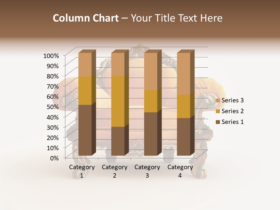Fleecy Hen Hairy PowerPoint Template