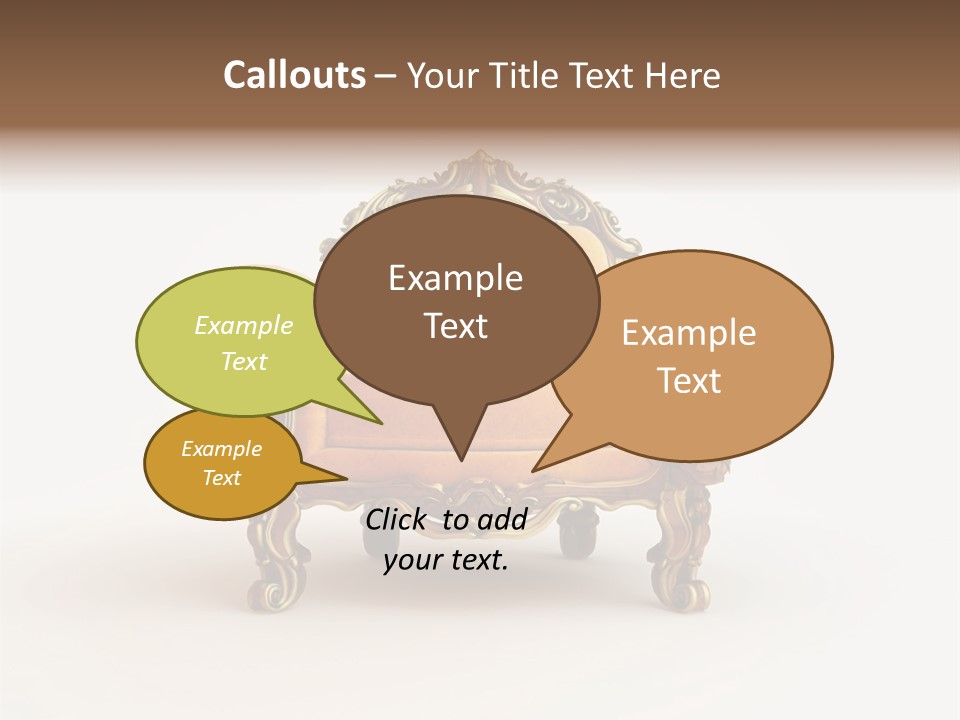 Fleecy Hen Hairy PowerPoint Template