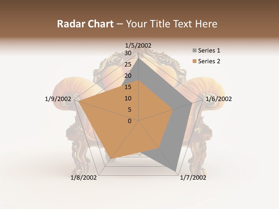 Fleecy Hen Hairy PowerPoint Template