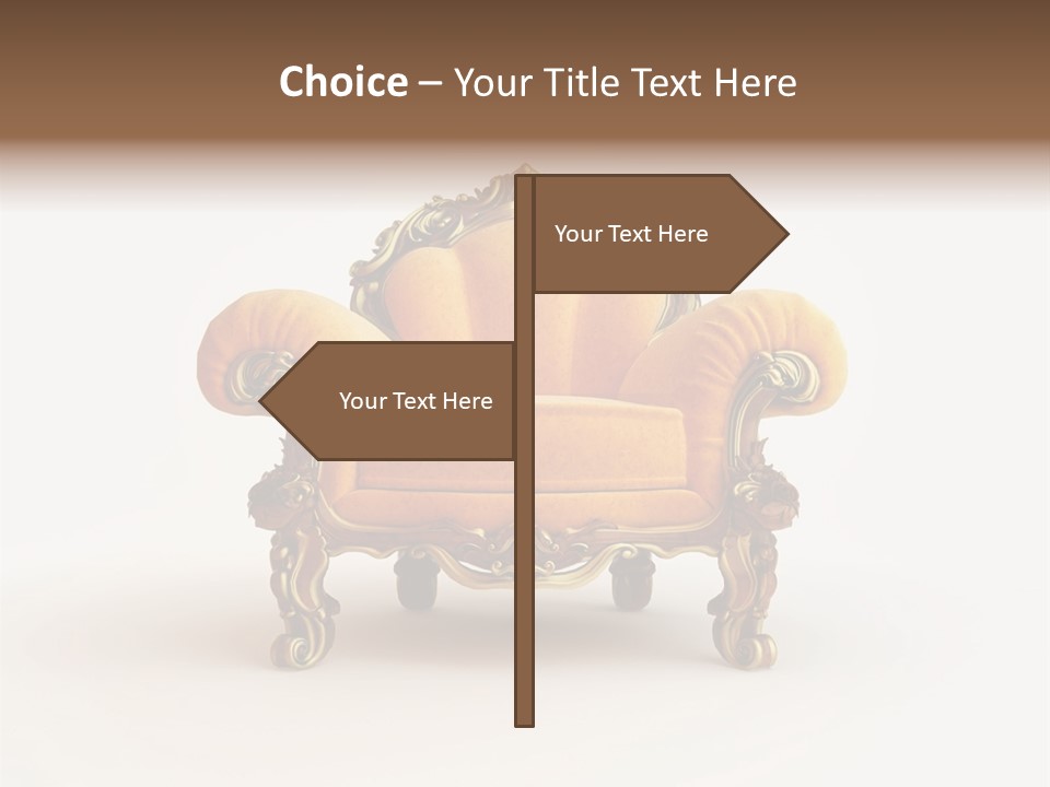 Fleecy Hen Hairy PowerPoint Template