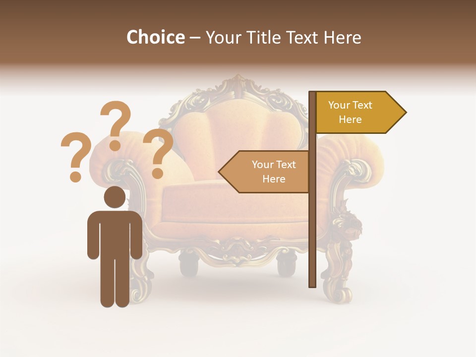 Fleecy Hen Hairy PowerPoint Template