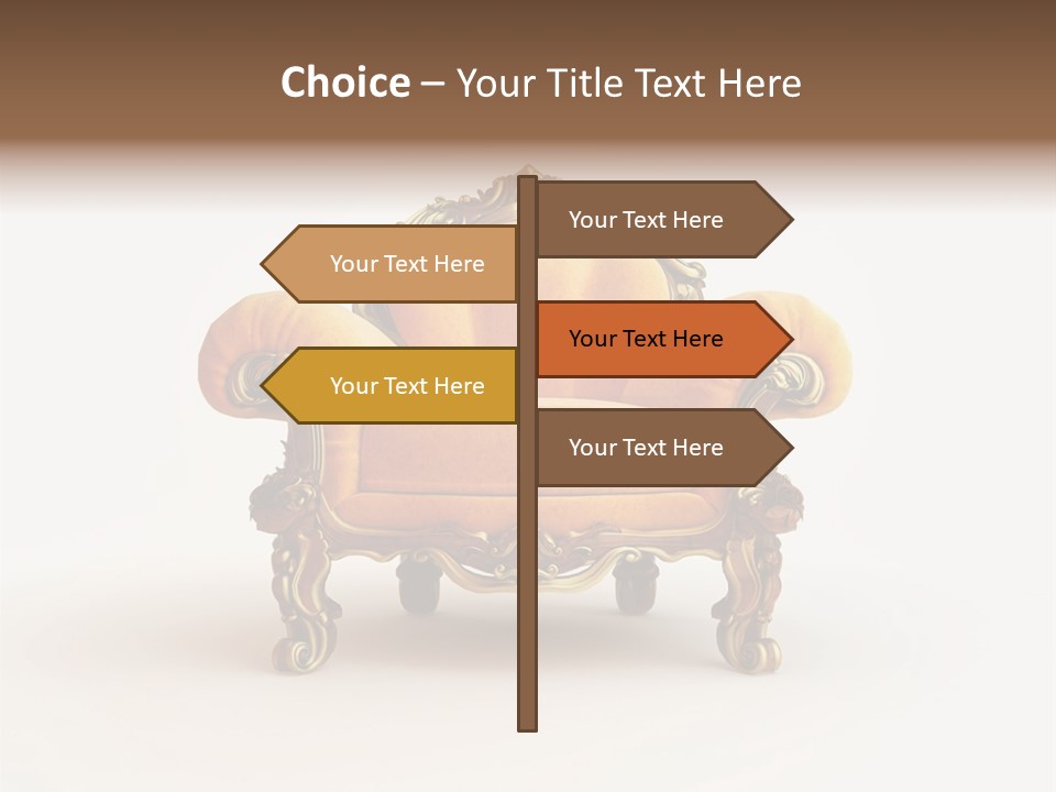 Fleecy Hen Hairy PowerPoint Template