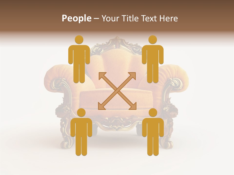 Fleecy Hen Hairy PowerPoint Template