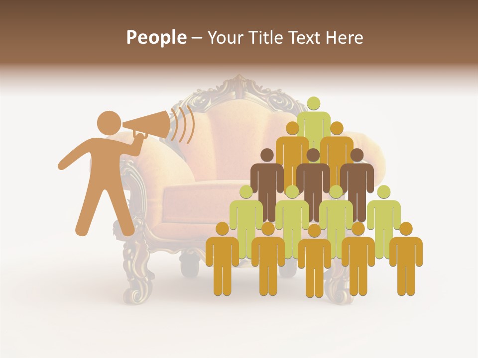 Fleecy Hen Hairy PowerPoint Template