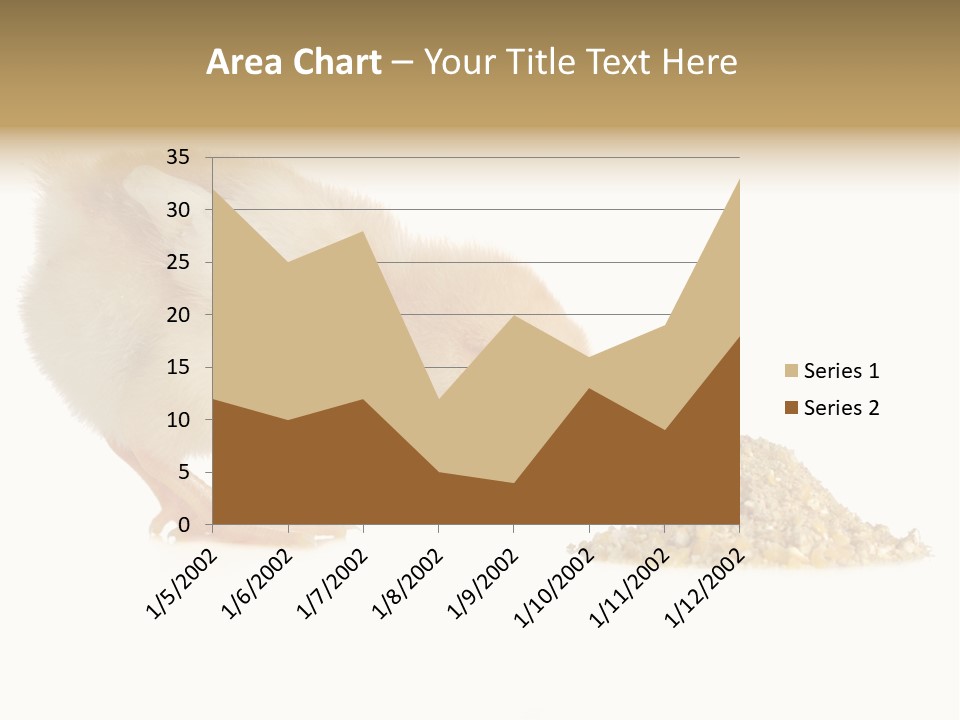 Fleecy Hen Hairy PowerPoint Template