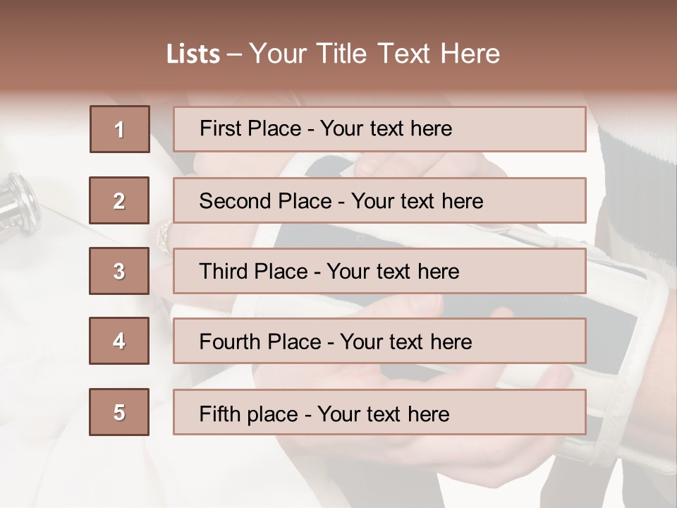 Impairment Emergency Orthopaedic PowerPoint Template