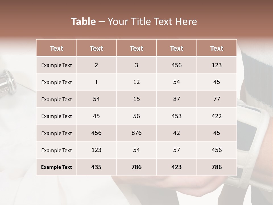 Impairment Emergency Orthopaedic PowerPoint Template