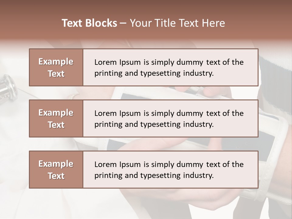 Impairment Emergency Orthopaedic PowerPoint Template