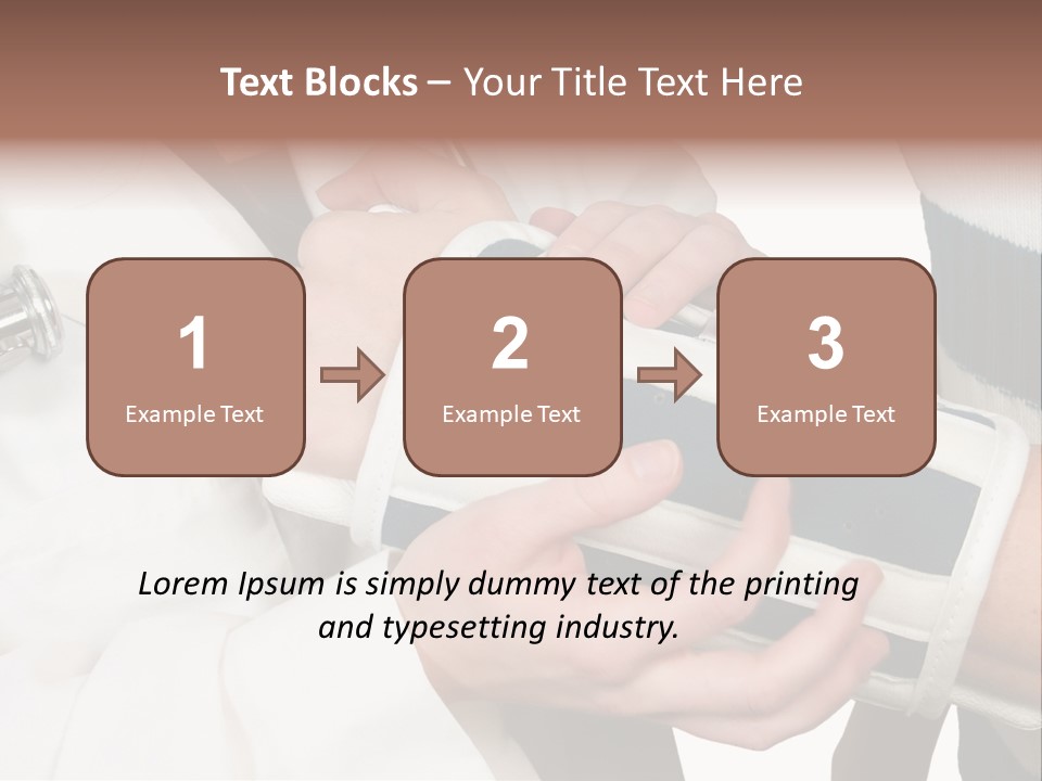Impairment Emergency Orthopaedic PowerPoint Template